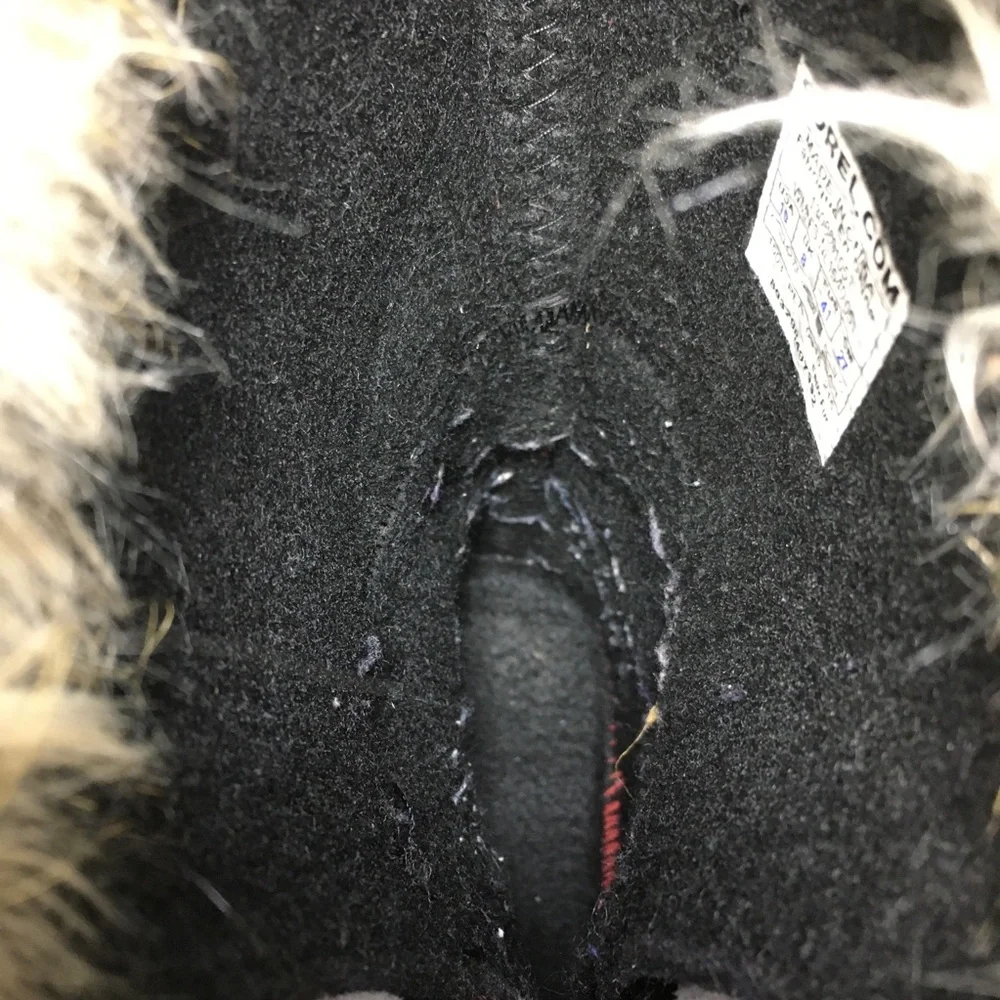 Sorel NL1540 Joan of Arctic Women's Winter Snow Waterproof Gray Leather Boots 10